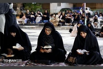 مراسم احیای شب نوزدهم در امامزاده سید جعفر و حمیده خاتون(ع) 21