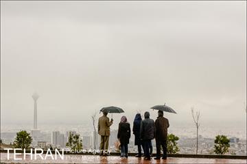 روز طبیعت بارانی در بوستان پرواز 1