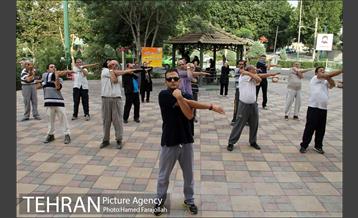 ورزش و نشاط صبحگاهی در بوستان های تهران‎ 22