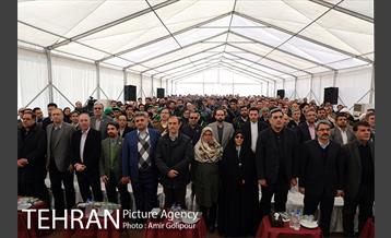 آیین بهره برداری تقاطع غیرهمسطح بزرگراه شهید حکیم با بلوار المپیک 27