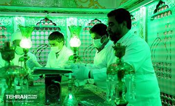 آئین غبار روبی ضریح مطهر امامزاده صالح(ع)  7