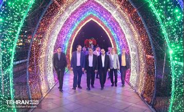 جشنواره نور تهران در بوستان ملت 11