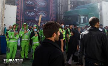 دسته عزاداری پاکبانان شهر تهران در کربلا 16