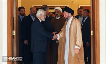 دیدار علیرضا زاکانی با سید عمار حکیم