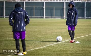 تمرین تیم ملی فوتبال زنان 7
