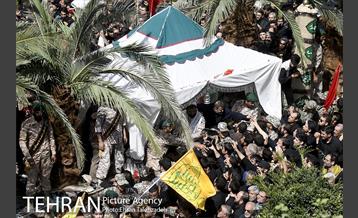 تشییع پیکر مطهر شهید محسن حججی 17