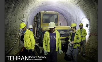 بازدید محسن هاشمی از خط 10 مترو 8