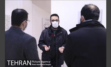 بازدید مدیران شهری و اعضای شورای شهر تهران از نمایشگاه تهران از منظر هنرمندان-4