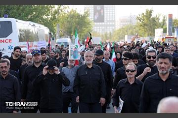 شهردار تهران در آیین وداع با آقای شهید ایران 12