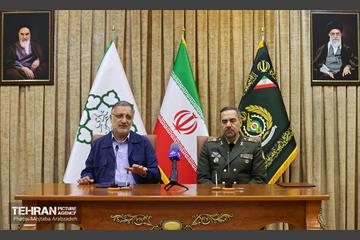 امضای تفاهم‌نامه‌ همکاری شهرداری تهران و وزارت دفاع 18