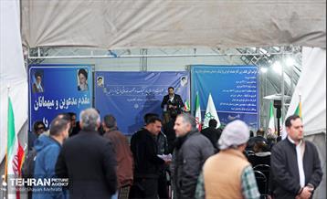 آیین آغاز عملیات اجرایی پارکینگ و مجموعه خدماتی باغ‌وزیری 5