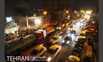 آتش سوزی انبار لوازم خانگی در خیابان 17شهریور 24