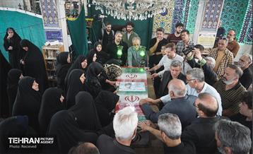 تشییع پیکر مطهر شهید محمد حسن زارعی در منطقه ۸ 20