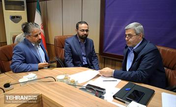 بازدید مدیرکل سرمایه انسانی از مرکز ارتباطات و امور بین‌الملل  1