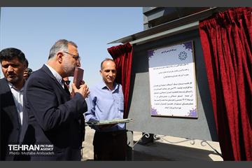 آیین افتتاح کارخانه آسفالت غرب 13