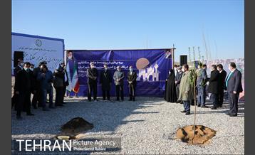 بازدید و افتتاح پروژه جنگل کاری 1000هکتاری در بوستان جنگلی تلو 16