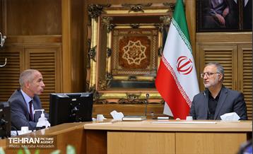 دیدار نماینده UNDP با شهردار تهران 15