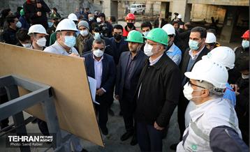 بازدید شهردار تهران از منطقه 3