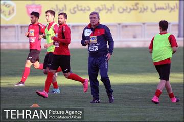 تمرین تیم فوتبال پرسپولیس 14