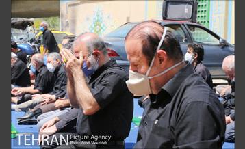 نماز ظهر عاشورا مسجد قائم(عج) منطقه هفت