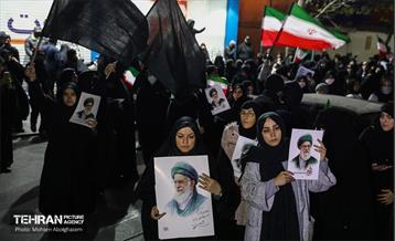 عزاداری هفتمین روز شهادت رهبر انقلاب در میدان بریانک 20