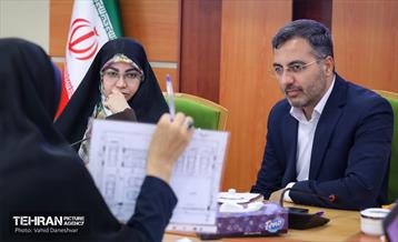 حضور سوده نجفی در منطقه 17