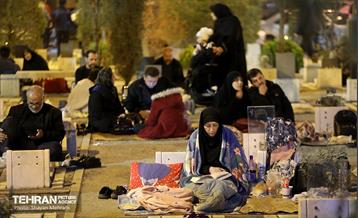 احیای شب بیست‌ویکم ماه رمضان در بهشت زهرا(س) 60