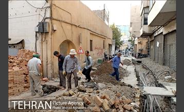 اتصال کوچه مروی به بازارچه عودلاجان 2