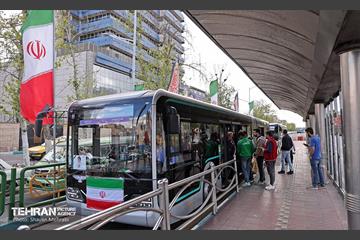 رونمایی از ۵۰ اتوبوس برقی و ۳۵ اتوبوس دوکابین 2
