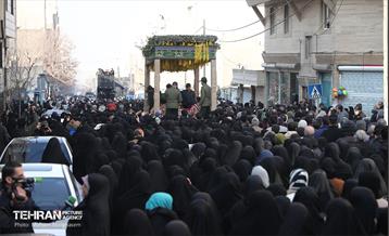 تشییع پیکر شهید مدافع حرم سعید علیدادی 19