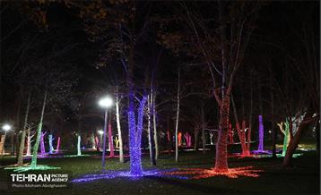جشنواره «نور در یلدای ایرانی» در بوستان ملت 3