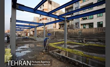 بازدید شهردار تهران از پروژه میدانگاه شهری امیر کبیر 2