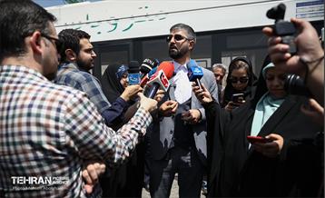 بازدید اصحاب رسانه از منطقه ۵ شرکت واحد اتوبوسرانی 7