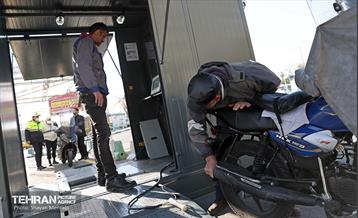 اجرای طرح کنترل ارشادی معاینه فنی موتورسیکلت‌ 25