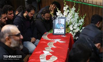تشییع پیکر خبرنگار فقید مهدی علیرضایی 30