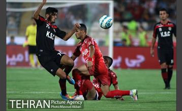 دیدار پرسپولیس و فولاد خوزستان در لیگ برتر فوتبال 12