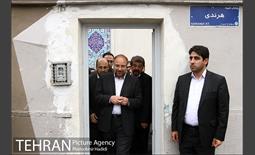 بازدید شهردار،مدیران شهری و اصحاب رسانه از محله هرندی 20