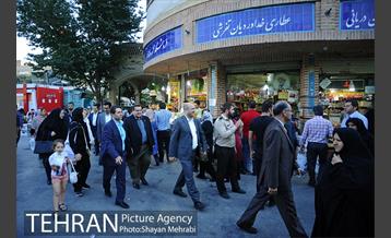 یازدید شهردار مونترال از بازار تهران 14