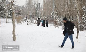 روز برفی تهران - 2 4