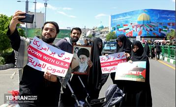 راهپیمایی وز قدس در پایتخت 12