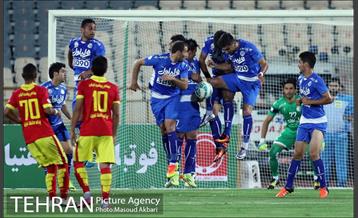 دیدار استقلال و نفت تهران در لیگ برتر فوتبال 8