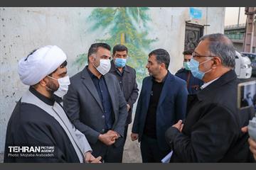 بازدید شهردار تهران از منطقه 17