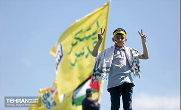 راهپیمایی روز قدس در پایتخت - 3 37