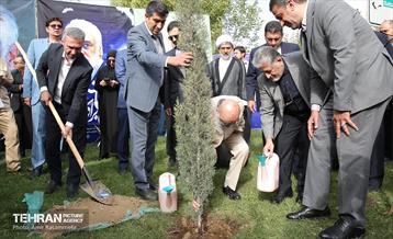 آیین نام گذاری میدان دانشگاه علوم تحقیقات به نام دانشمند هسته ای شهید محمدمهدی طهرانچی 7