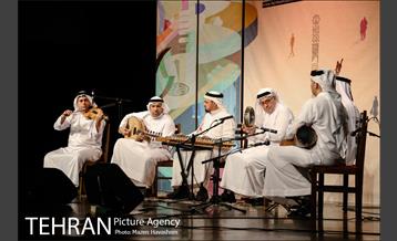 نوای موسیقی عربی اهواز در جشنواره موسیقی فجر 14