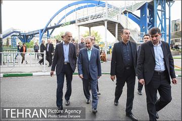 بازدید شهردار تهران از خطوط اتوبوسرانی  24