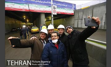 بهره برداری آزمایشی زیرگذر کوی نصر (گیشا) 13