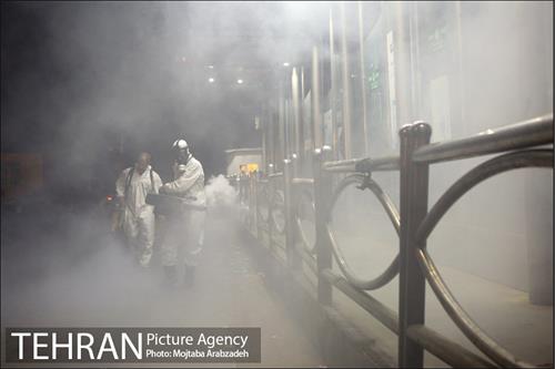 ضد عفونی بازارچه تجریش و حرم امام زاده صالح (ع) 17