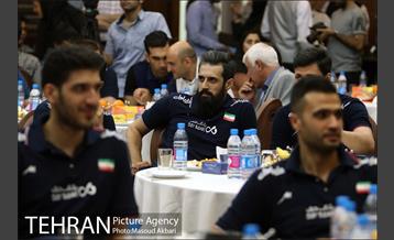 مراسم بدرقه تیم ملی والیبال 10