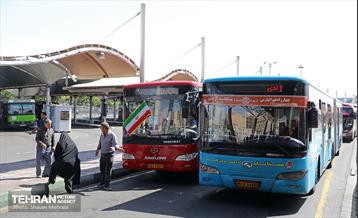 آیین بهره‌برداری از ۴۰ دستگاه اتوبوس دوکابین بازسازی شده 5